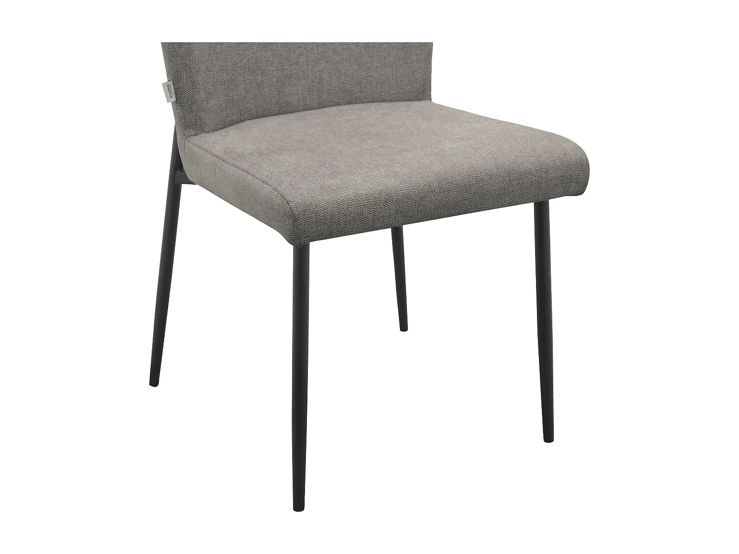 Juego de 2 sillas de comedor Oita gris claro Belfast