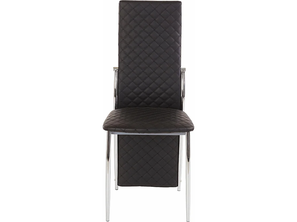 Wilson|Chaise 2 Pack en PU Noir