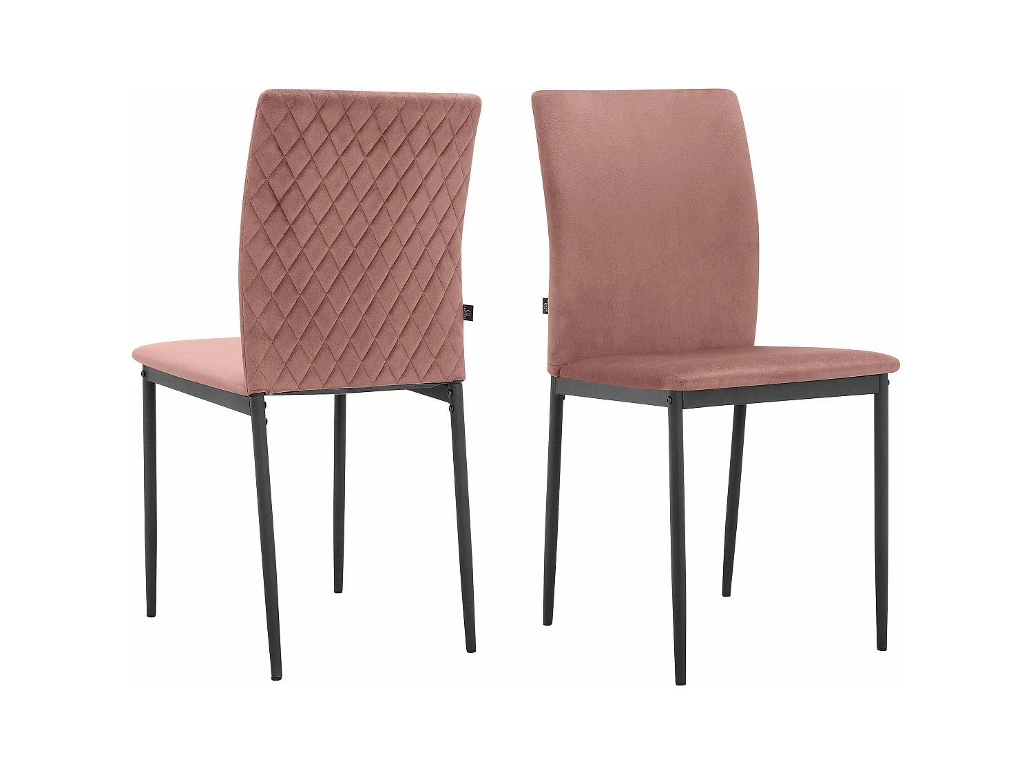 Pavia Eetkamerstoel 4pk Roze
