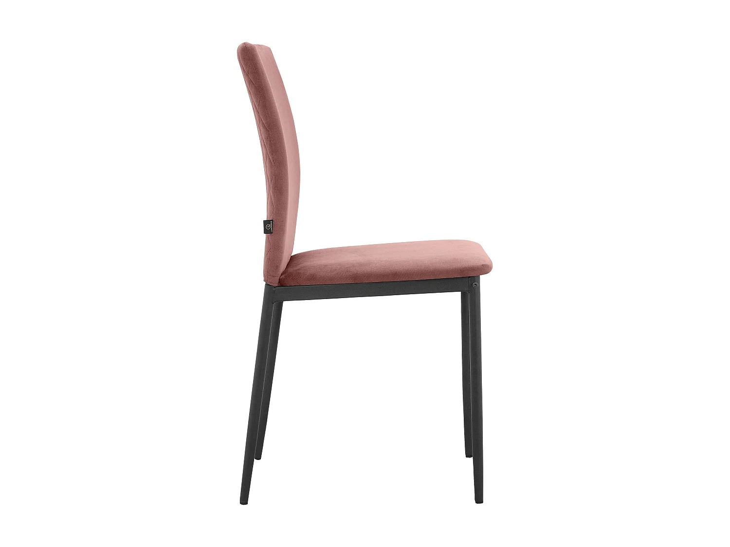 Pavia|Chaise de salle à manger 4 PK Rose