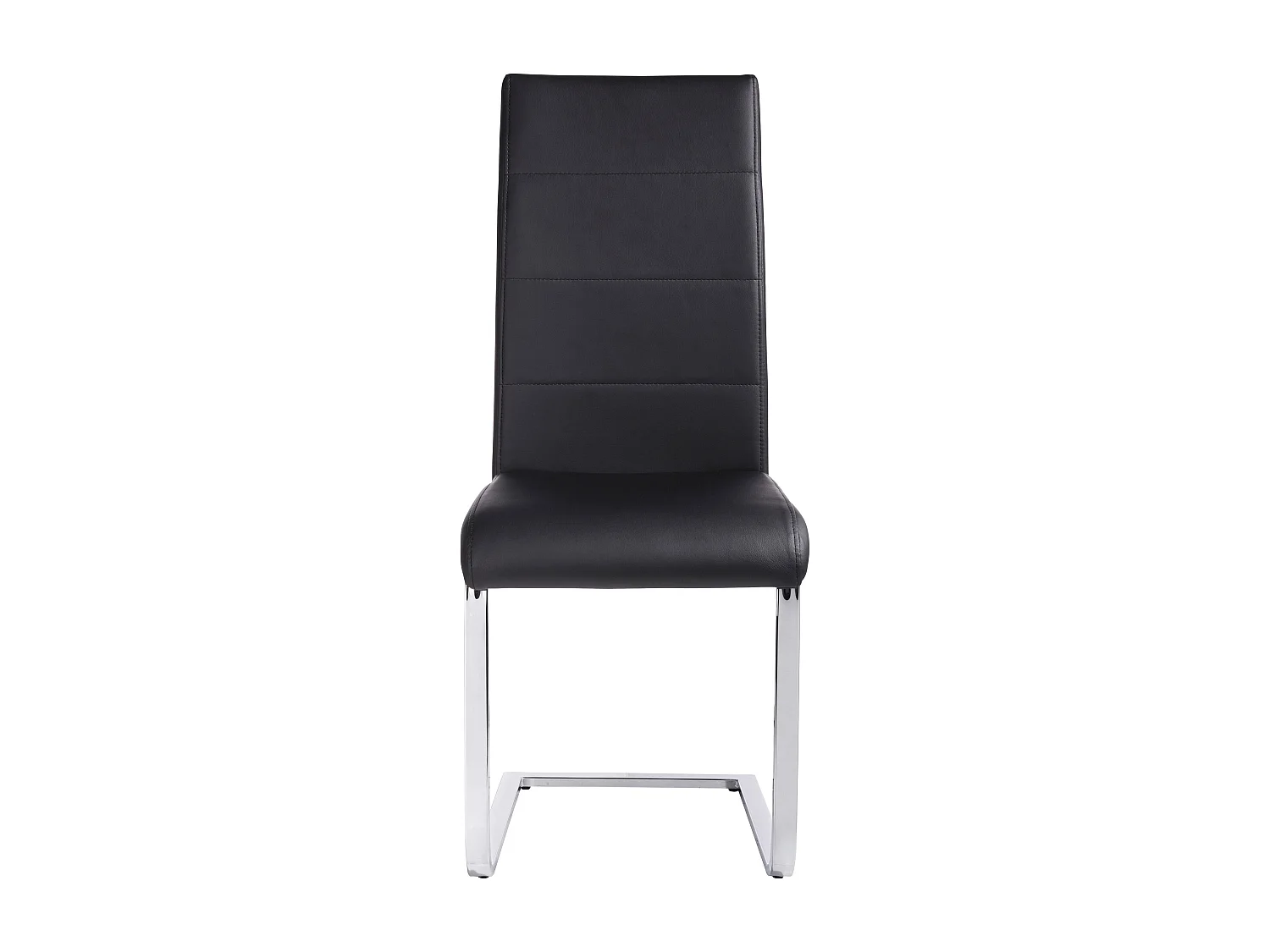 Josy | Chaise 2 Pack en métal Noir