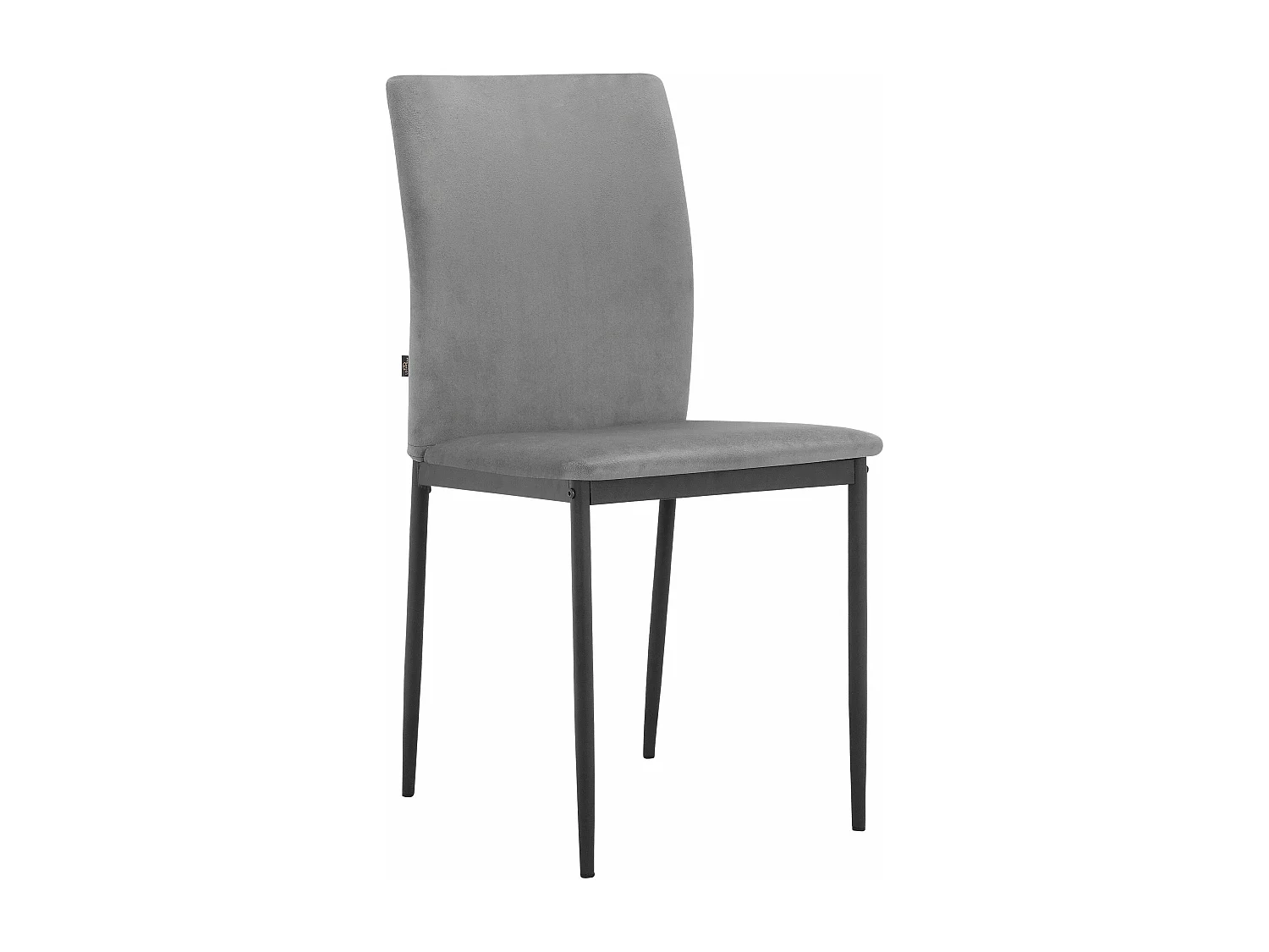 Pavia|Chaise de salle à manger 4 Pack en PU Anthracite