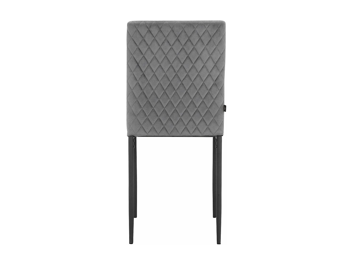 Pavia|Chaise de salle à manger 4 Pack en PU Anthracite