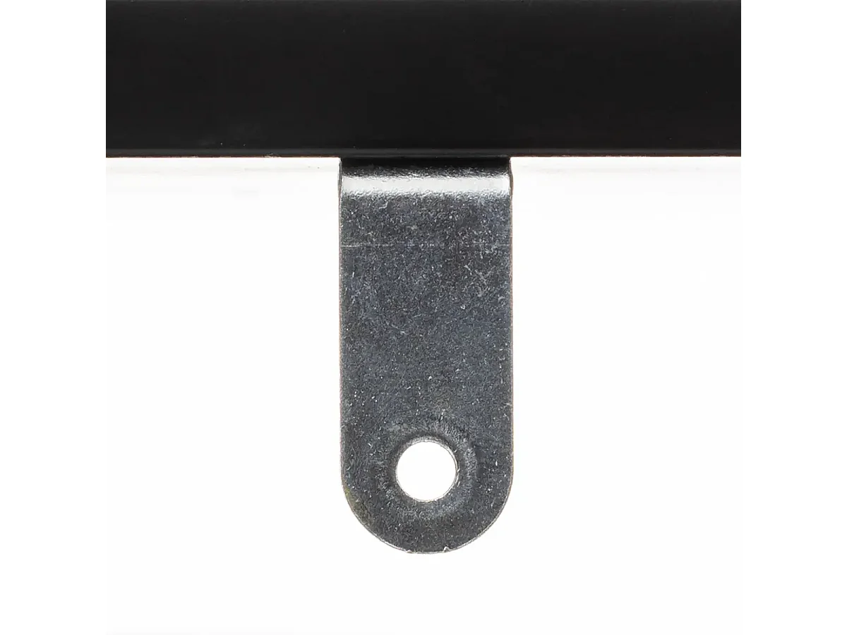 Dérouleur papier toilette avec réserve en panneau de particules coloris noir/naturel