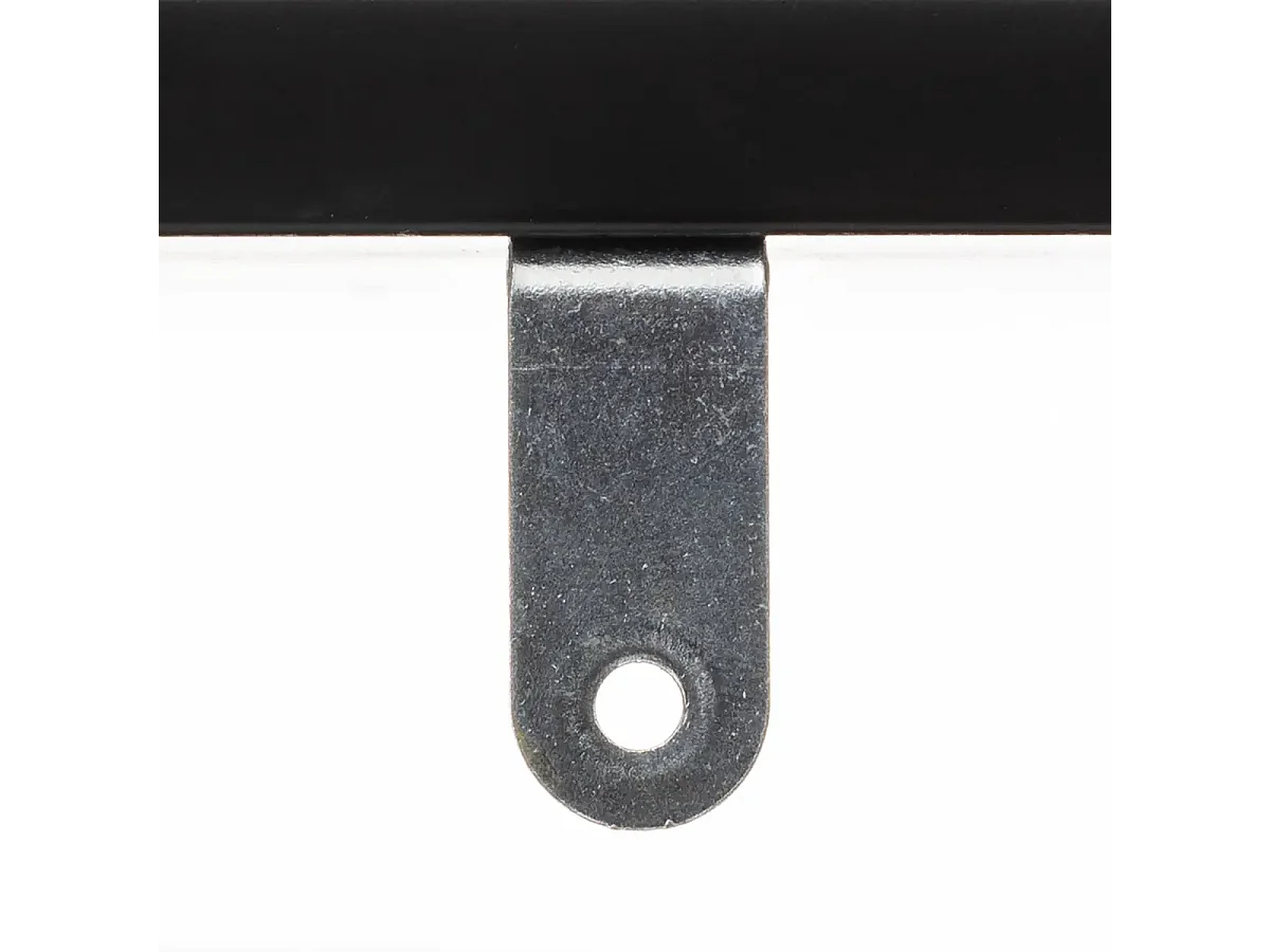 Dérouleur papier toilette avec réserve en panneau de particules coloris noir/naturel