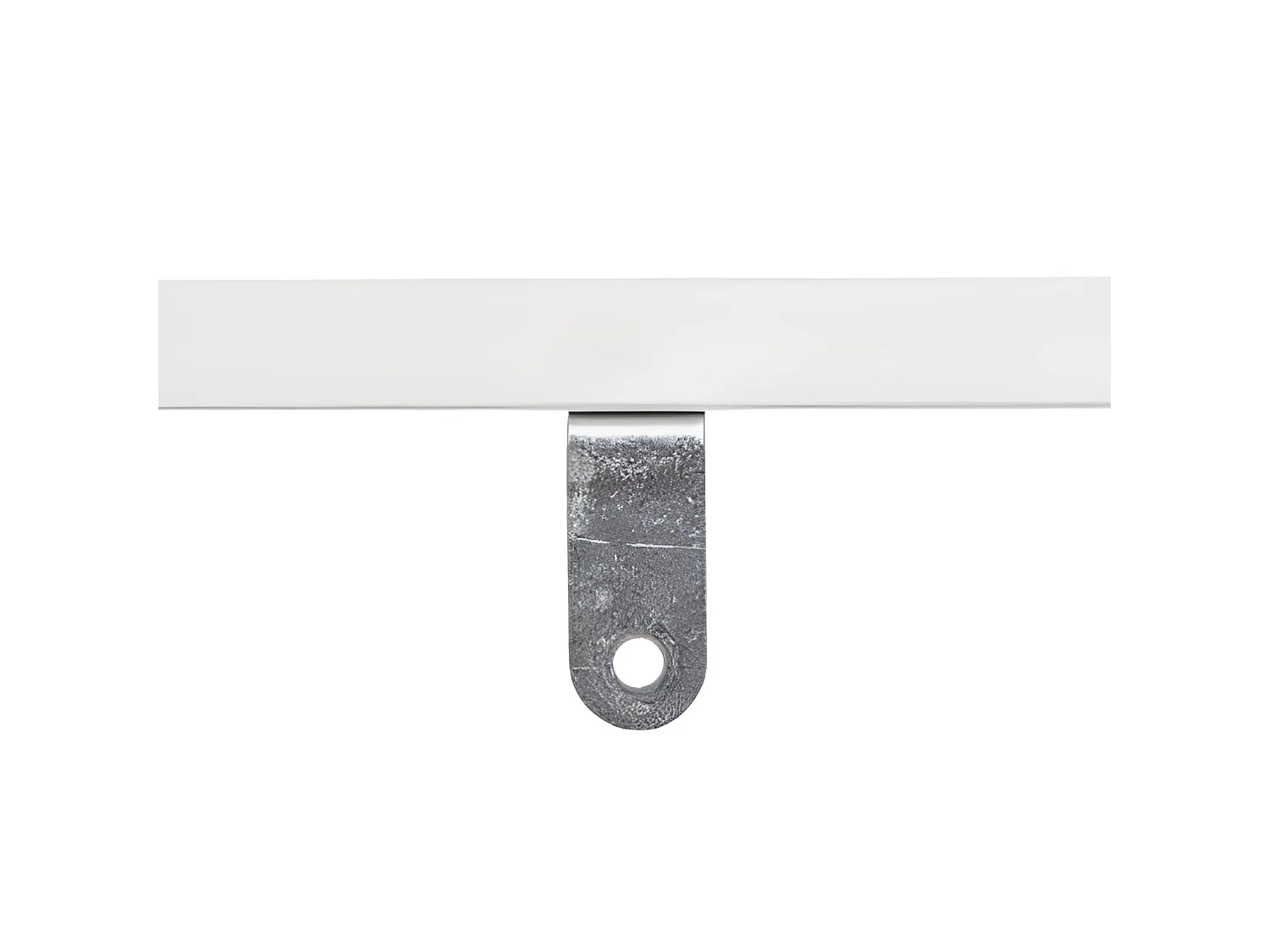 Colonne de salle de bain en panneau de particules coloris blanc/naturel