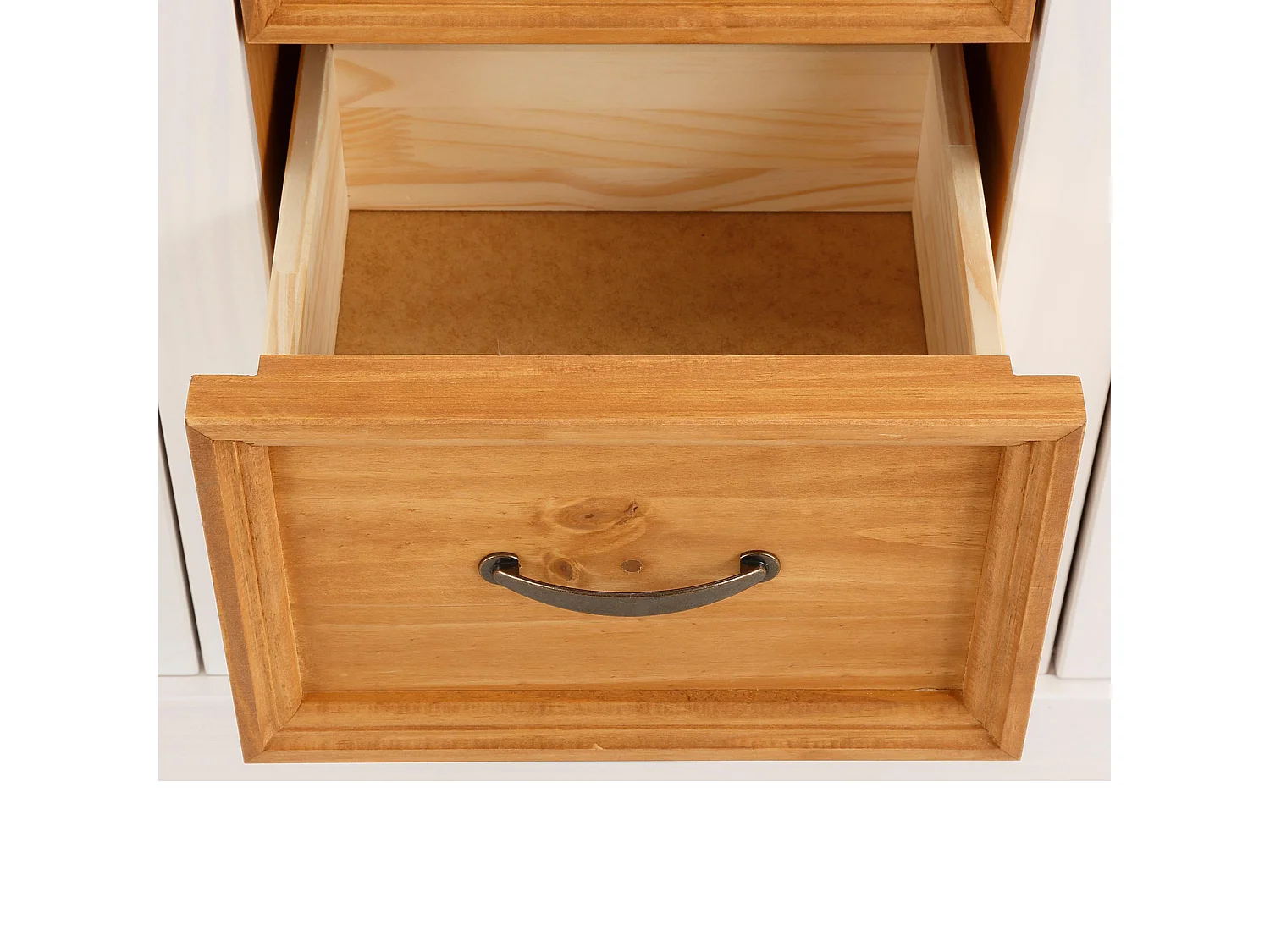 Selma|Buffet avec 2 portes 3 tiroirs en pin