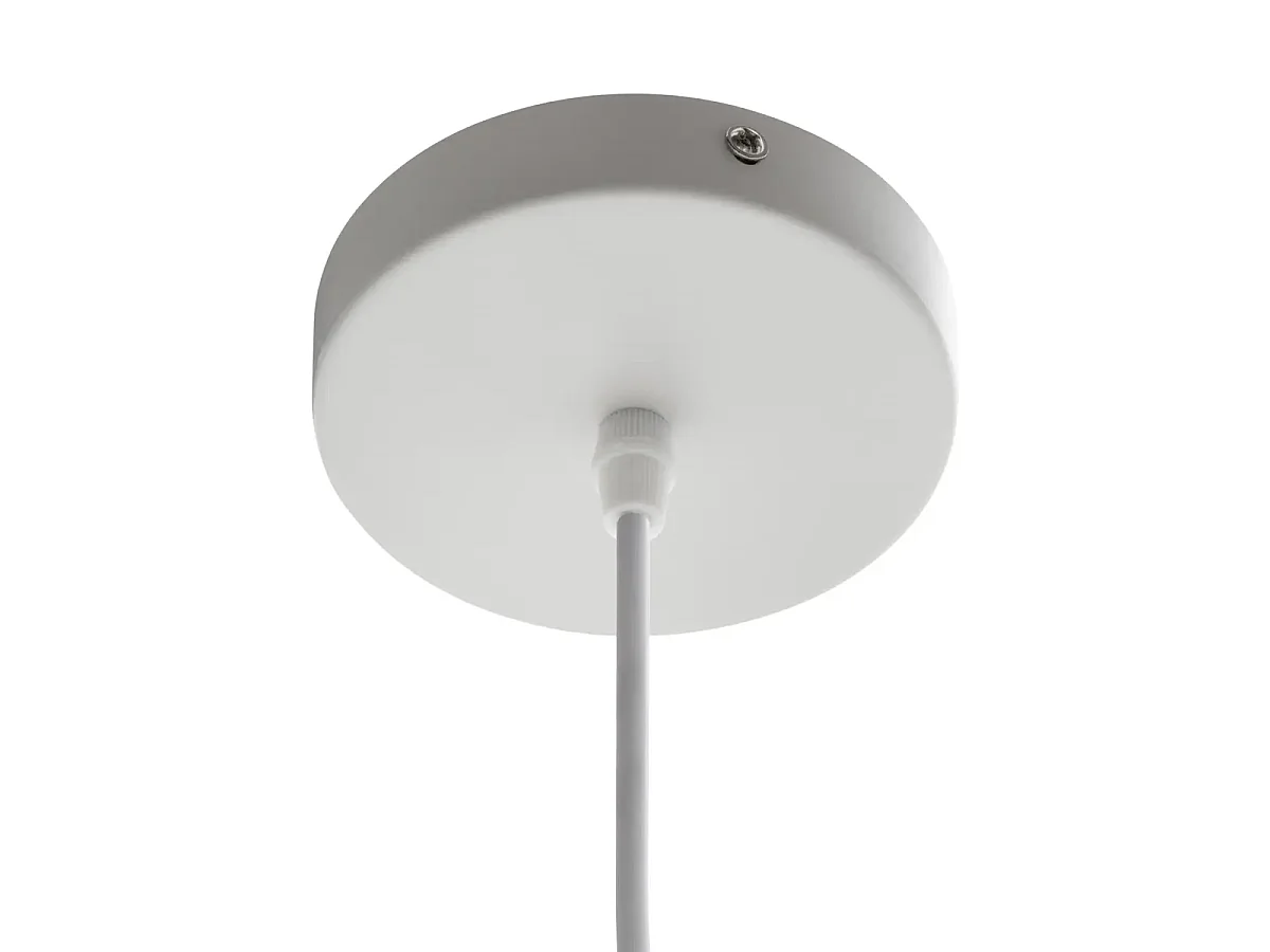 Lampe suspendue, suspension luminaire en bambou/métal coloris naturel
