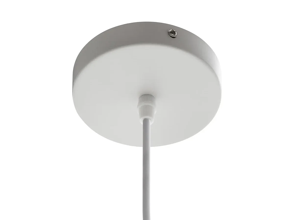 Lampe suspendue, suspension luminaire en bambou/métal coloris naturel