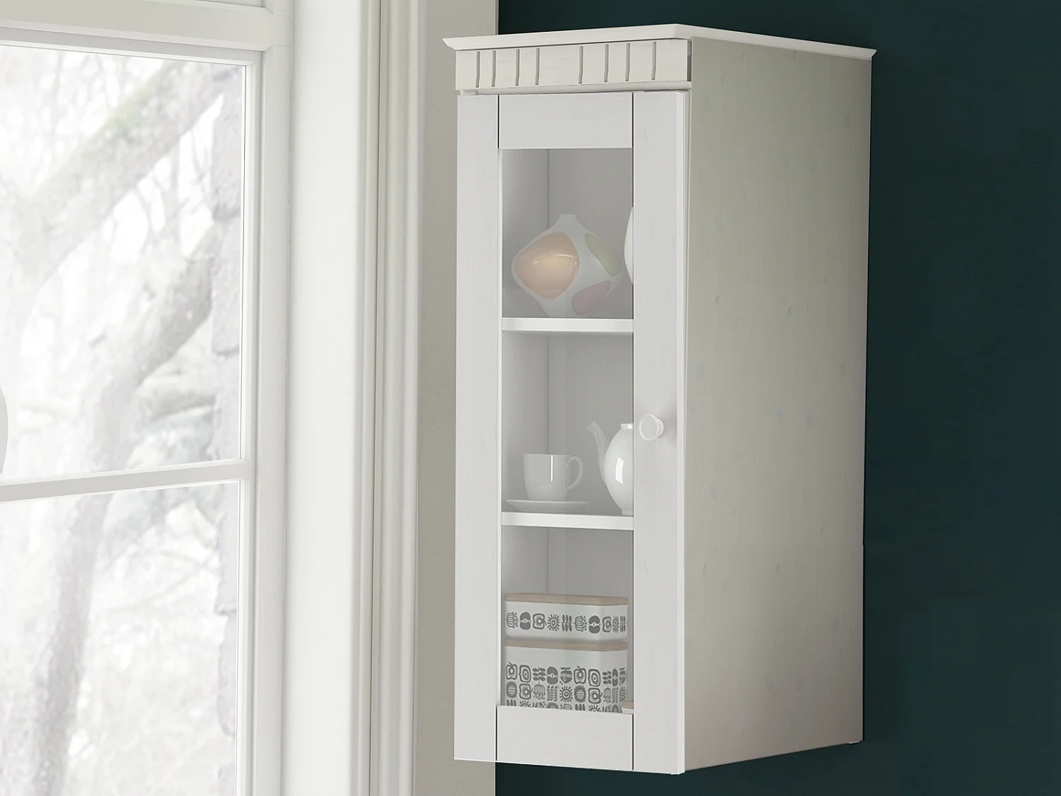 Cubrix Wandkast 1 deur