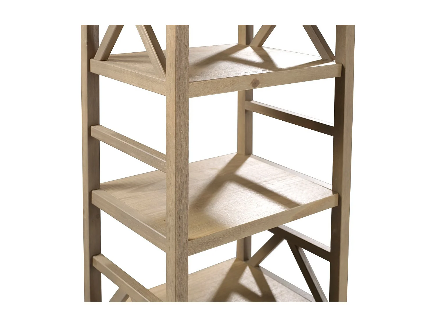 Titiaan Boekenkast 4 Planken Grijs