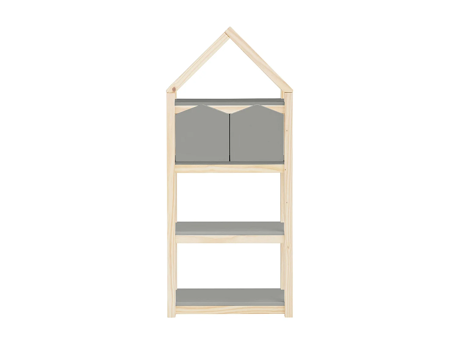 Square Line Boekenkast 2 Manden Groen Natuur