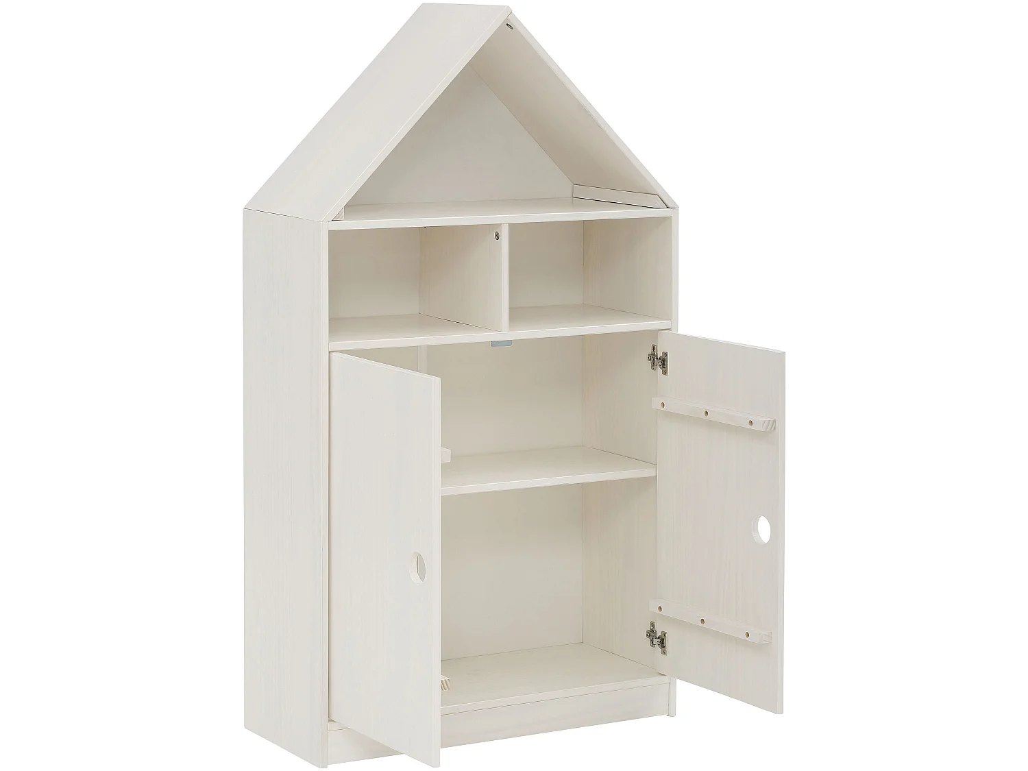 Alpi | Armoire avec 2 portes et toit Blanc