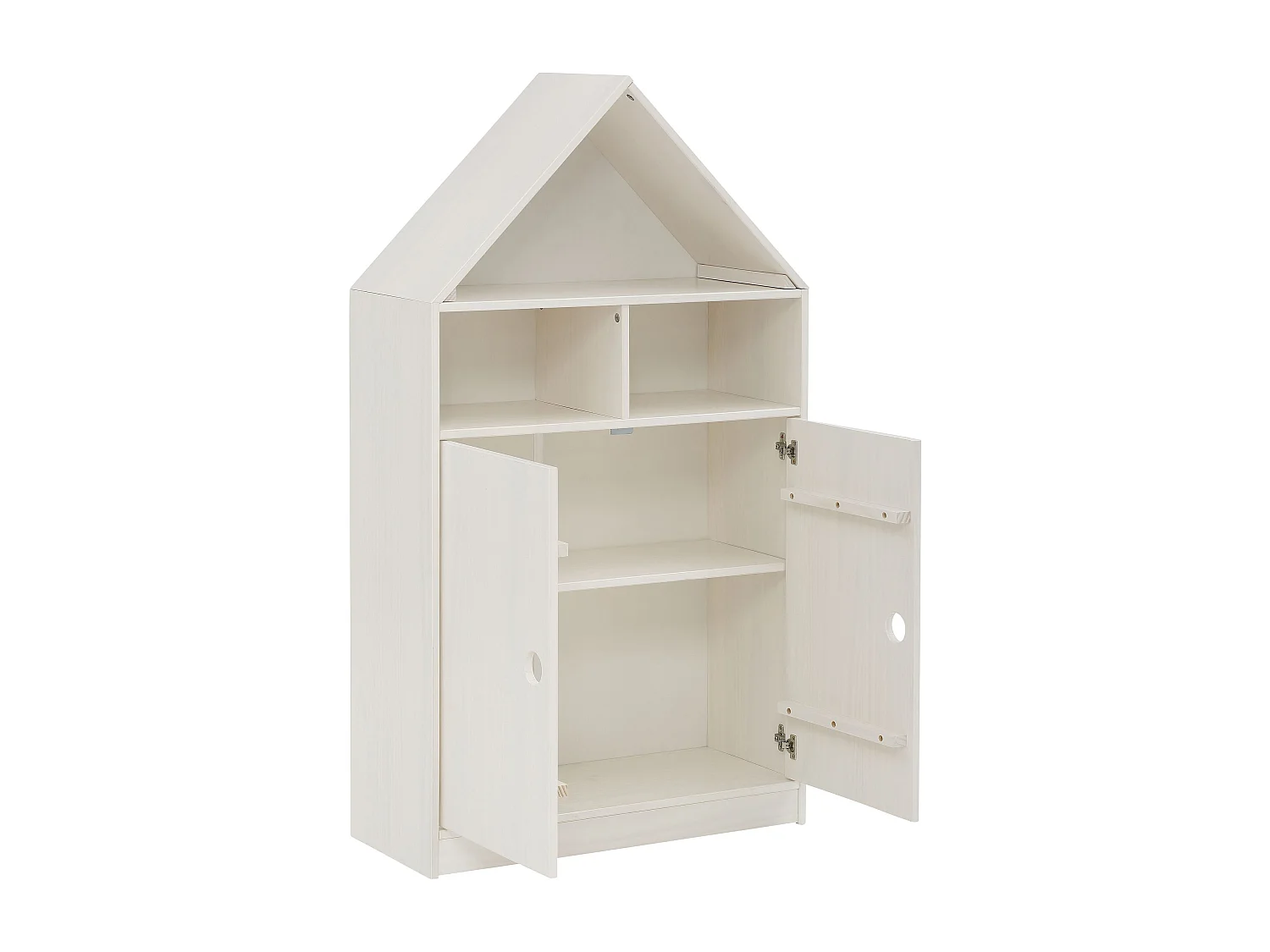 Alpi | Armoire avec 2 portes et toit Blanc