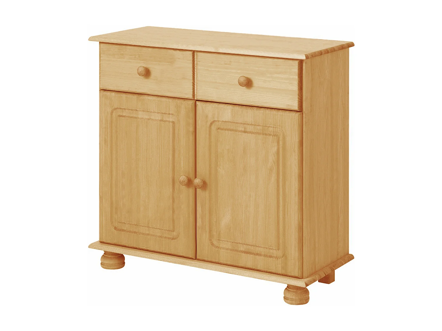 Mette|Buffet avec 2 portes et 1 tiroir en pin