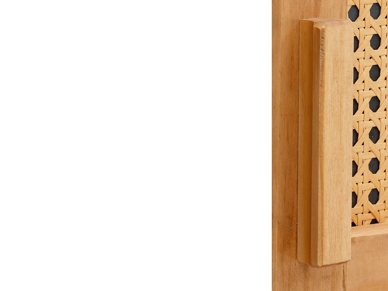 Jolene|Armoire avec 2 portes et 3 tiroirs en pin