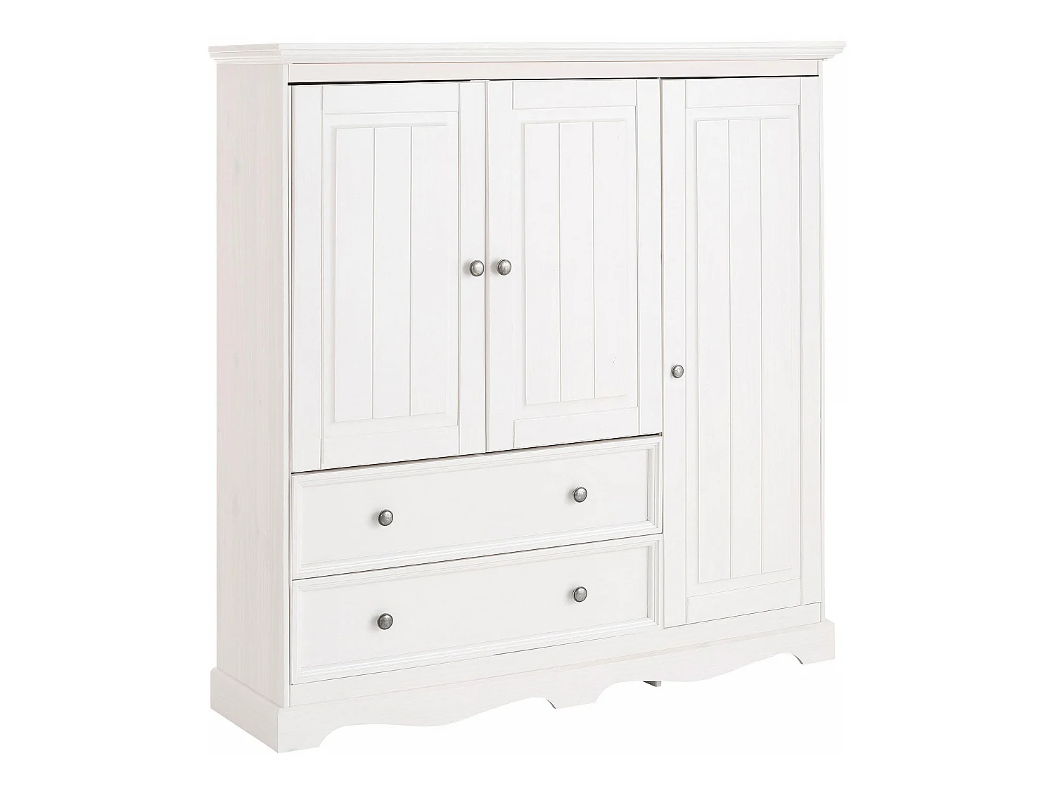 Melissa|Armoire 3 portes 2 tiroirs