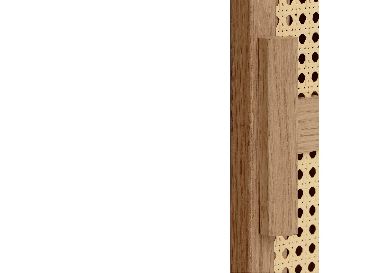 Bridget|Buffet à 3 portes effet chêne