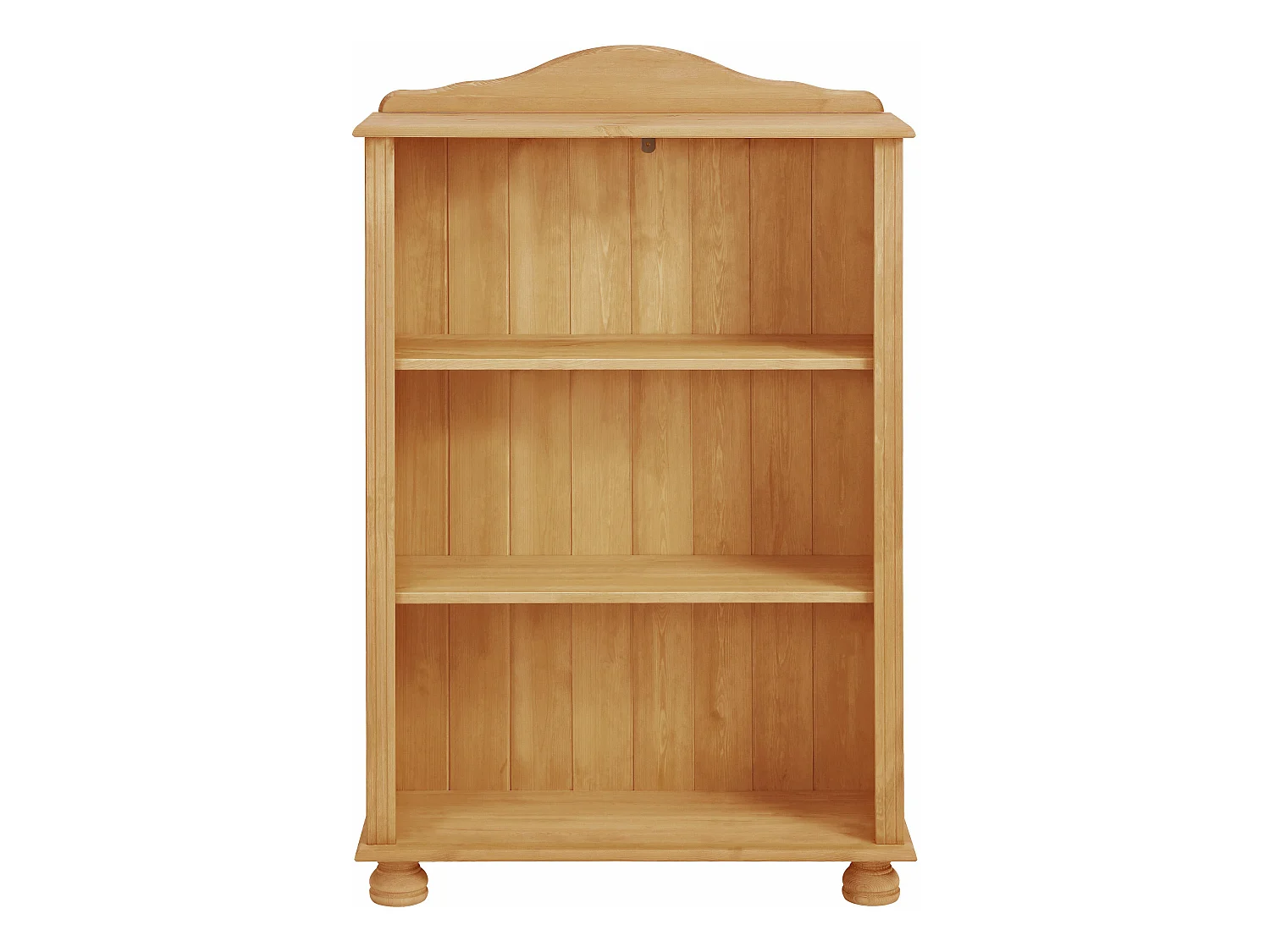 Mette|Bibliothèque basse en pin