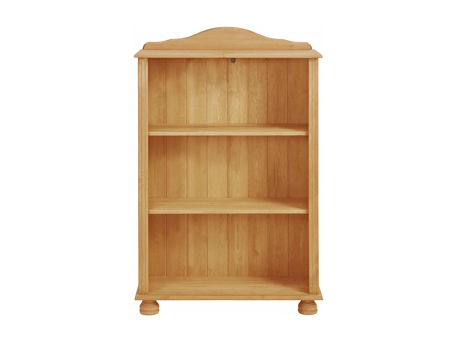 Mette|Bibliothèque basse en pin