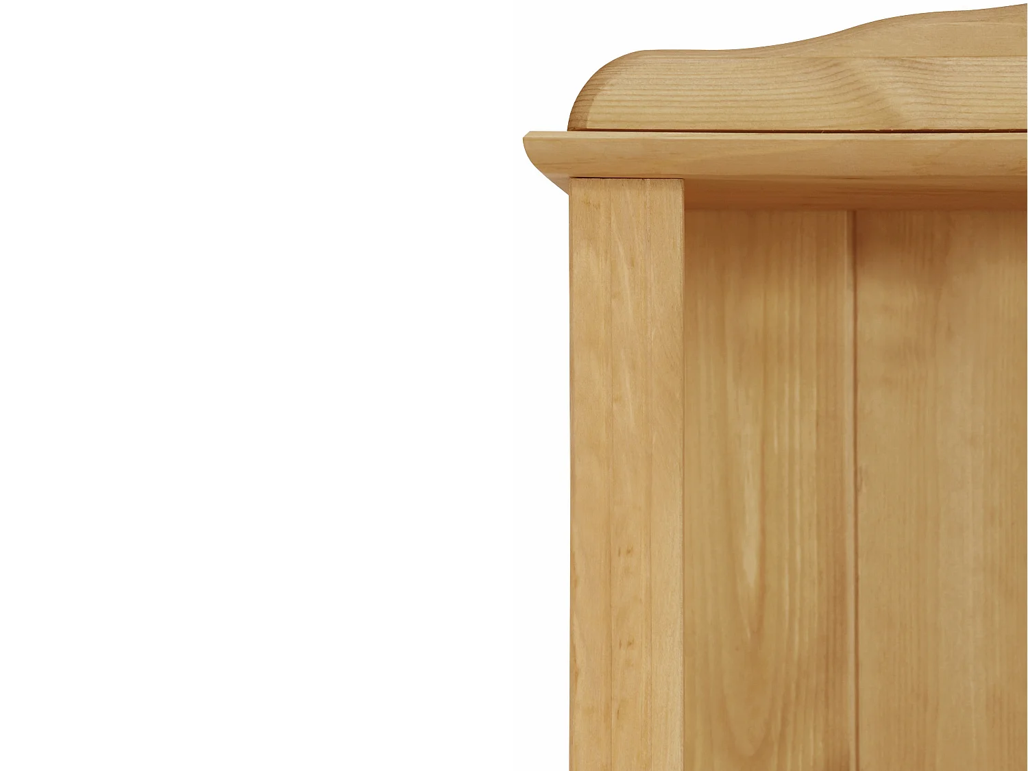 Mette|Bibliothèque basse en pin