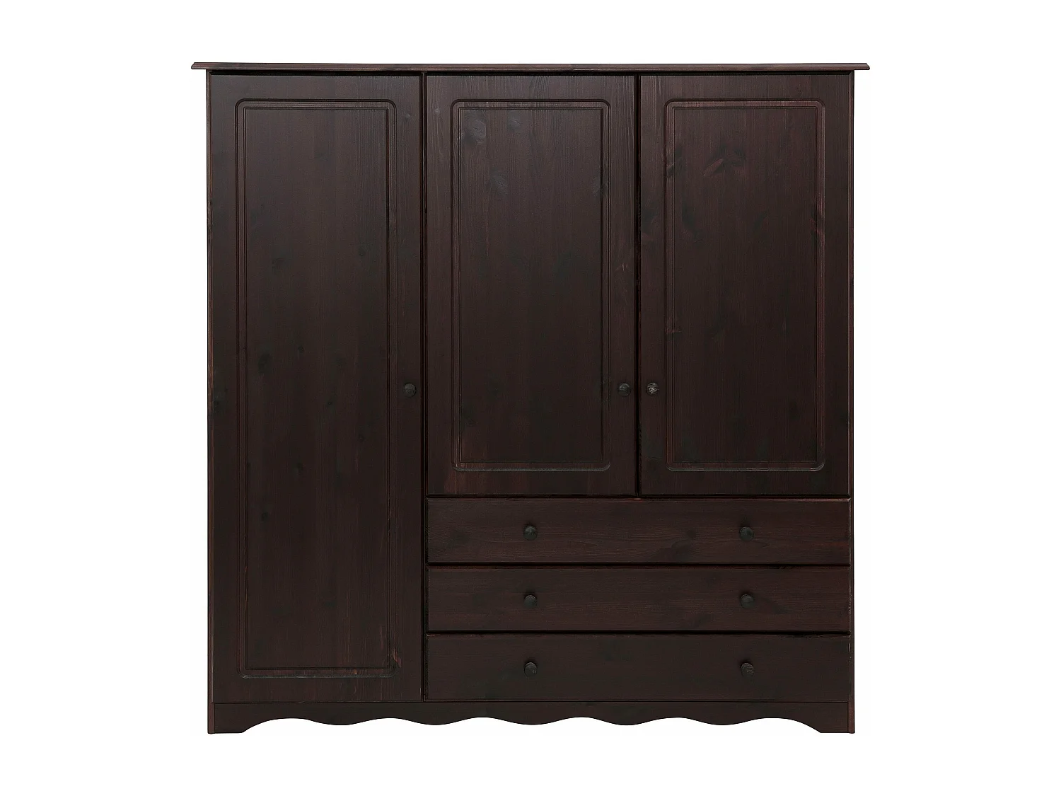 Minik Linnenkast 3 Deuren 3 Laden Havana