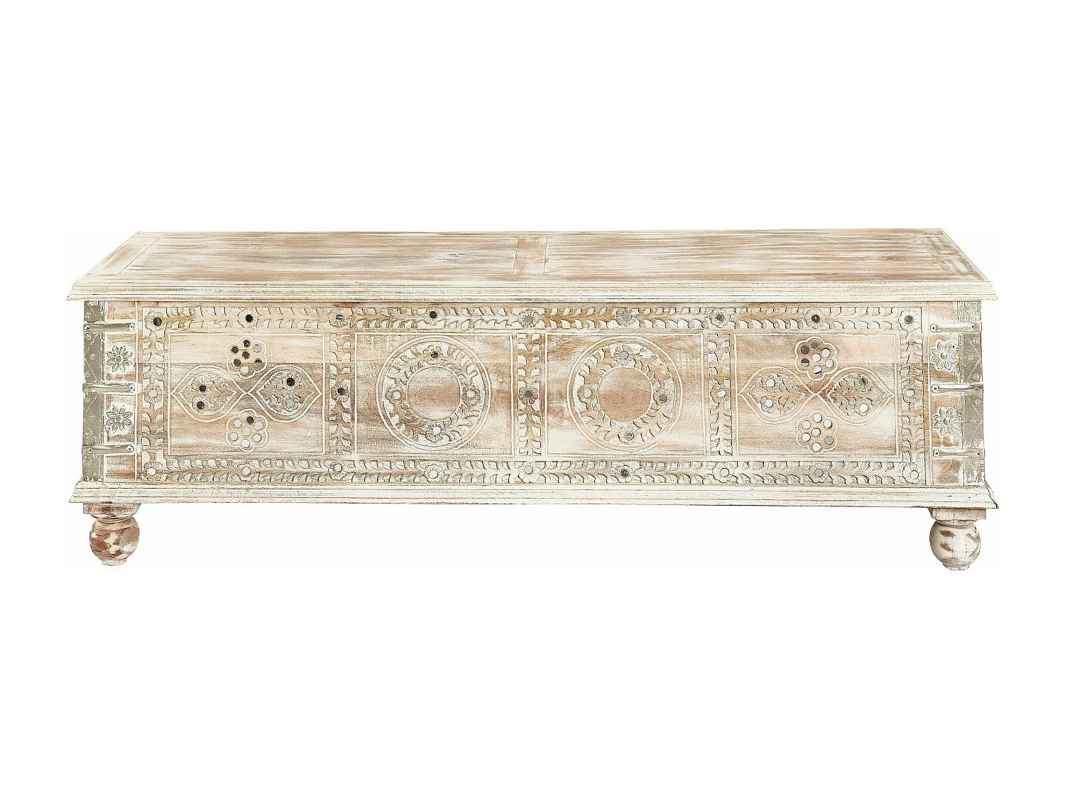 Mahar Lowboard bianco crema