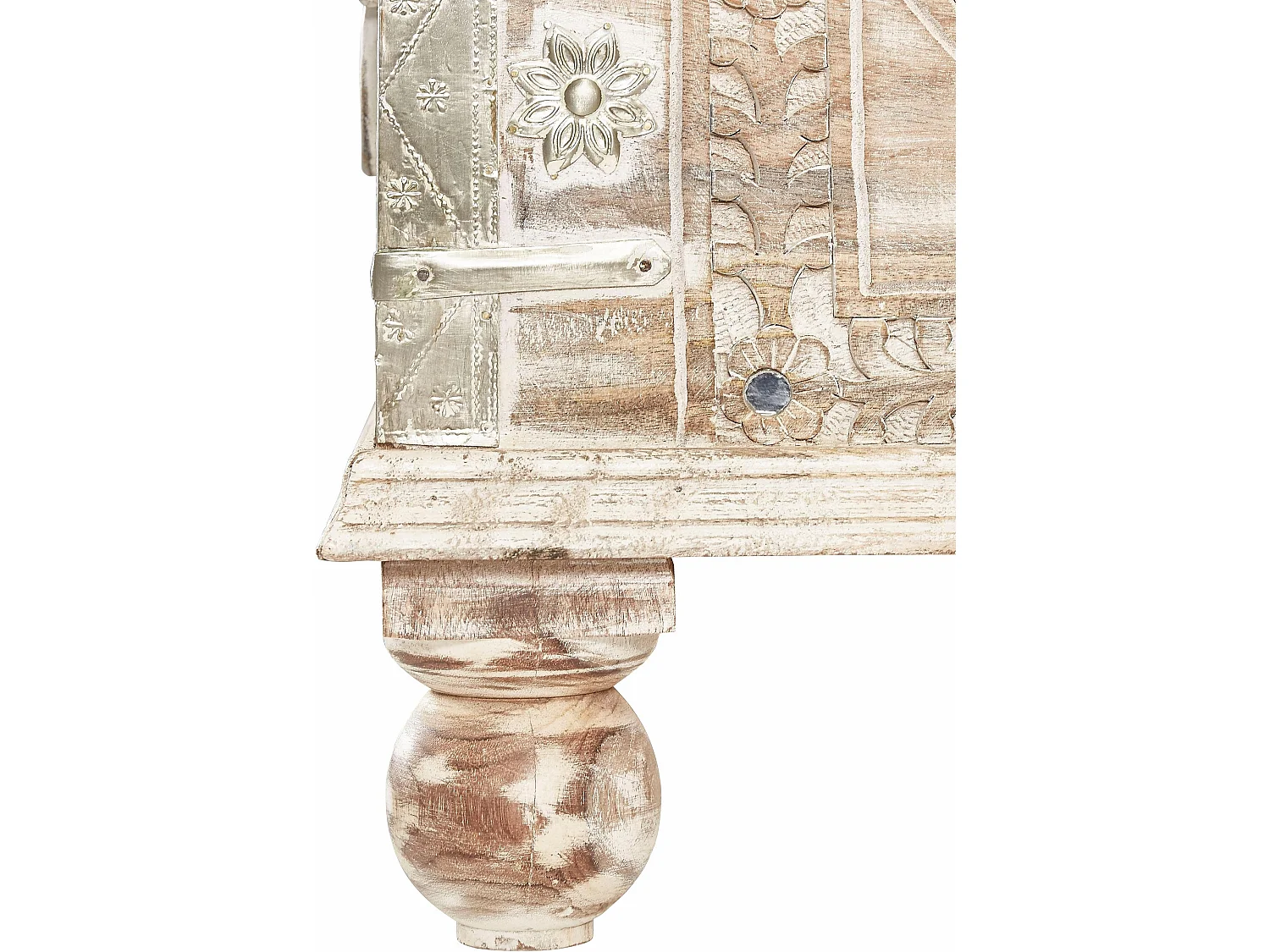 Mahar Lowboard Wit Creme