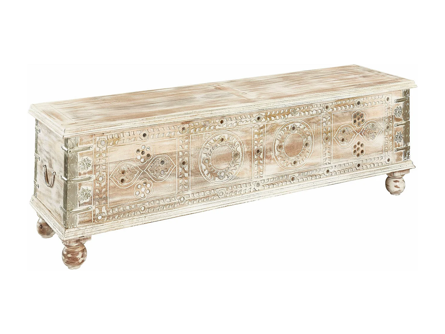 Mahar Lowboard Wit Creme