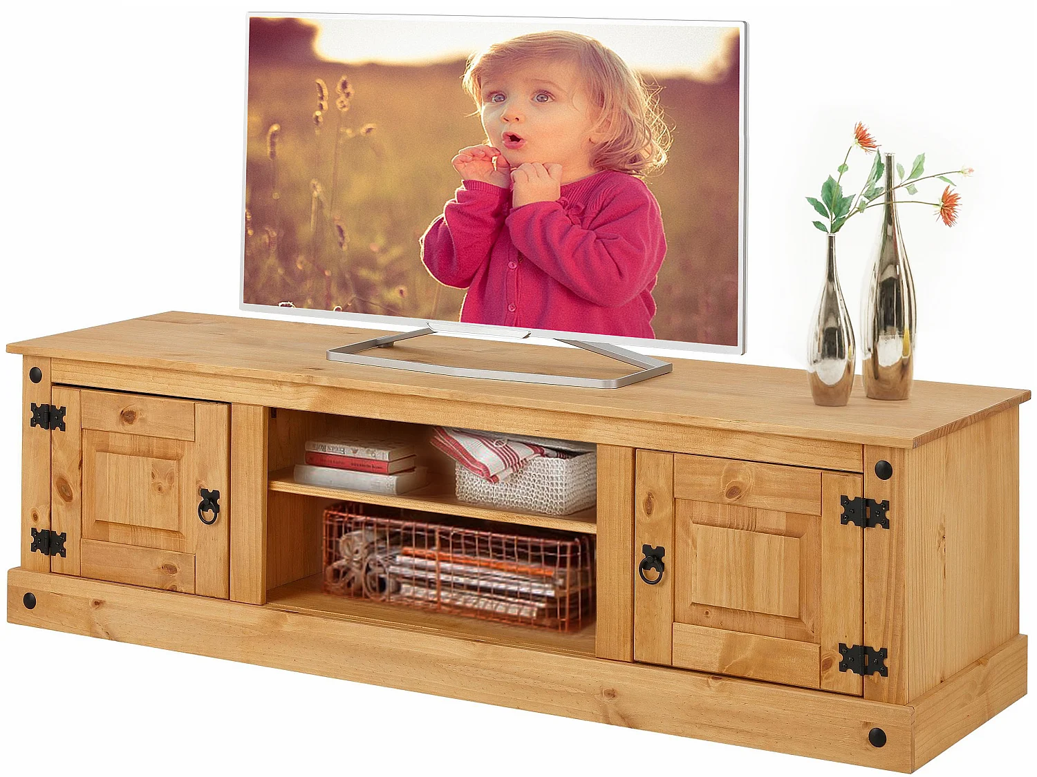 TV-Möbel Links Licht