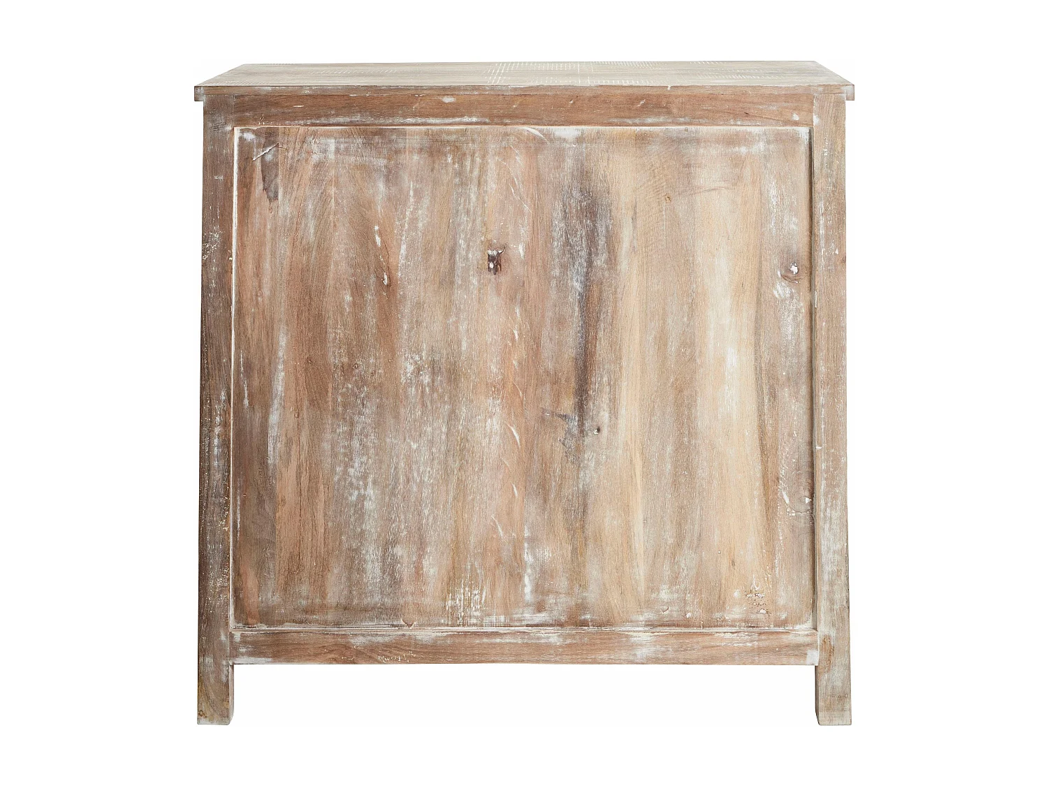 Prem | Armoire en bois de manguier à 2 portes, fabriquée à la main