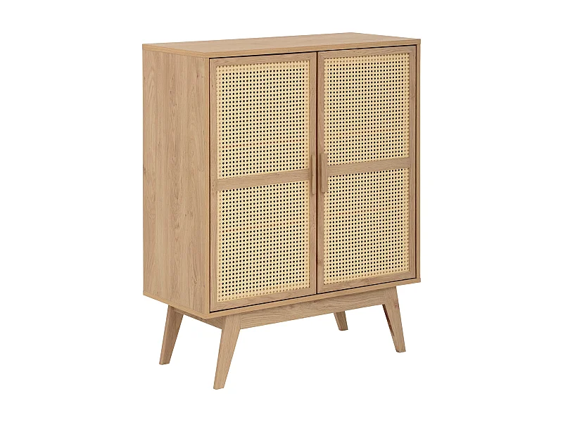 Bridget|Armoire à 2 portes en effet chêne