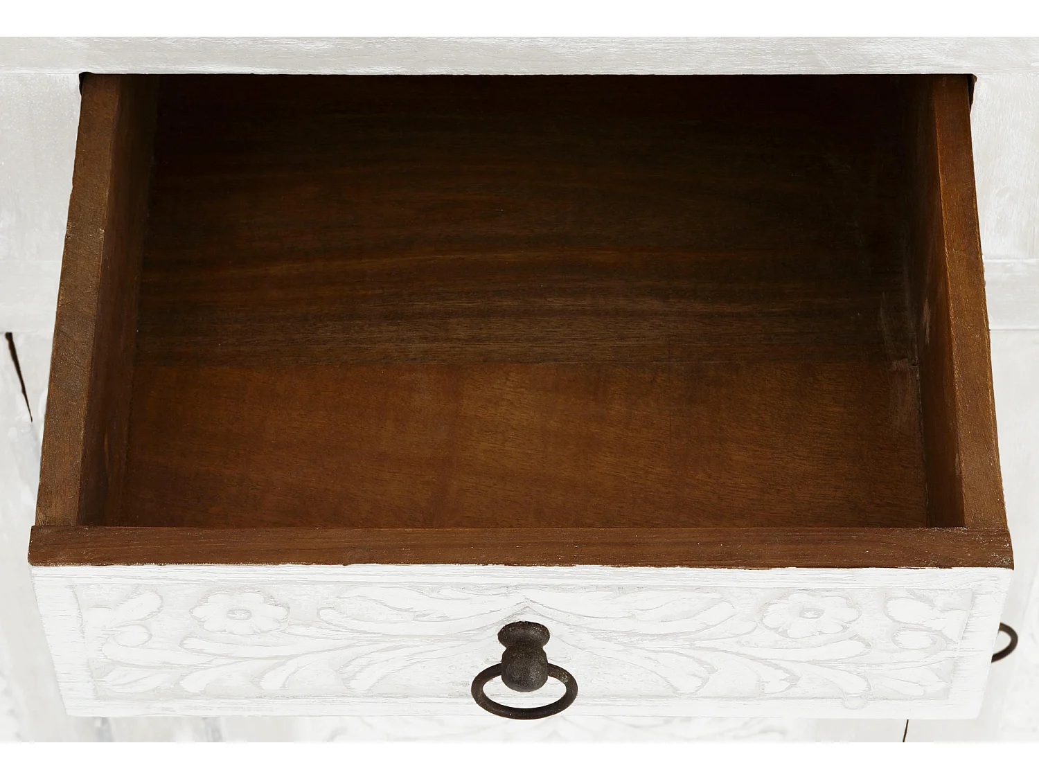 Malati|Armoire avec 4 portes en bois crème