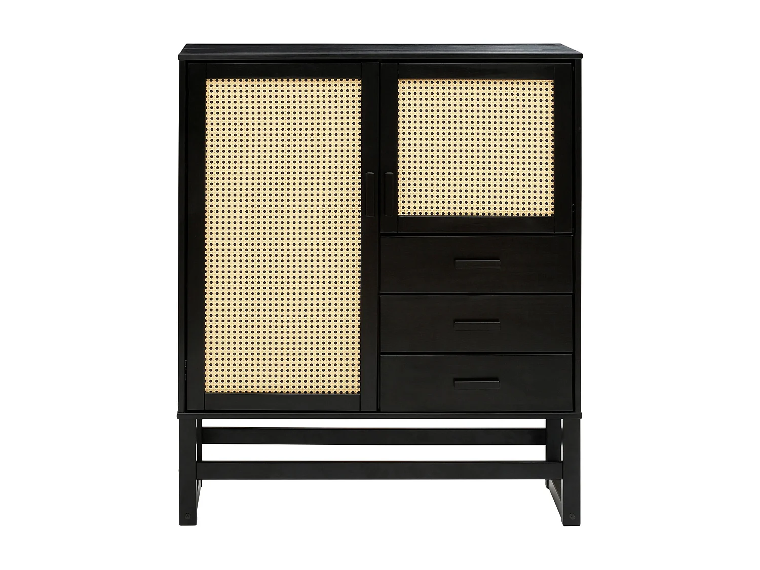 Jolene Highboard 2 deuren 3 lades Espresso