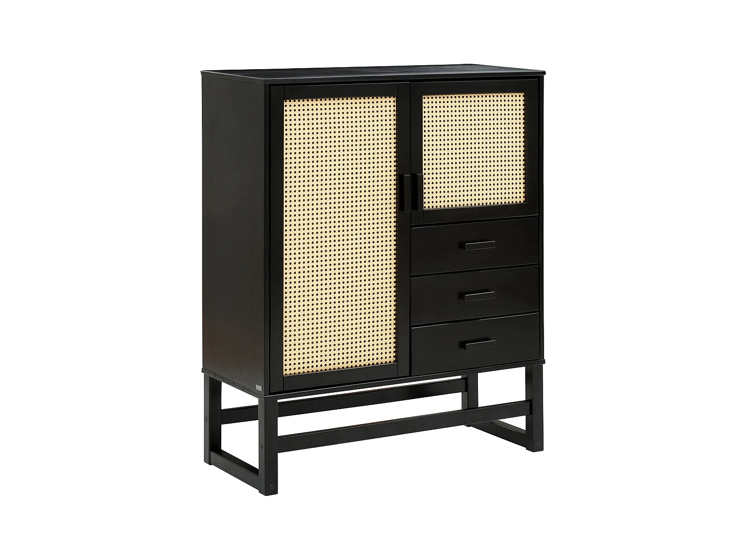 Jolene Highboard 2 deuren 3 lades Espresso