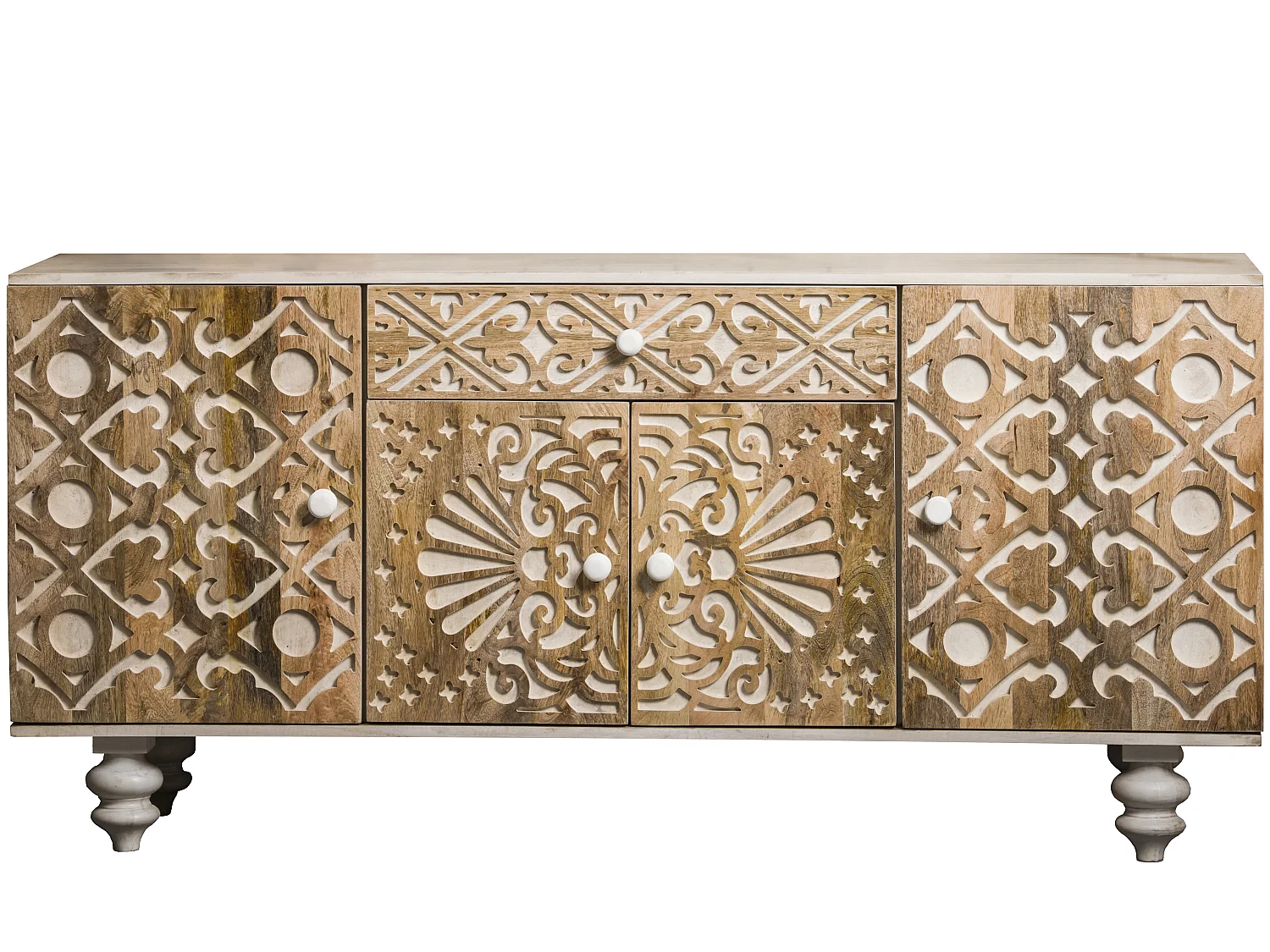 Spring Dressoir 4 Deuren 1 Lade