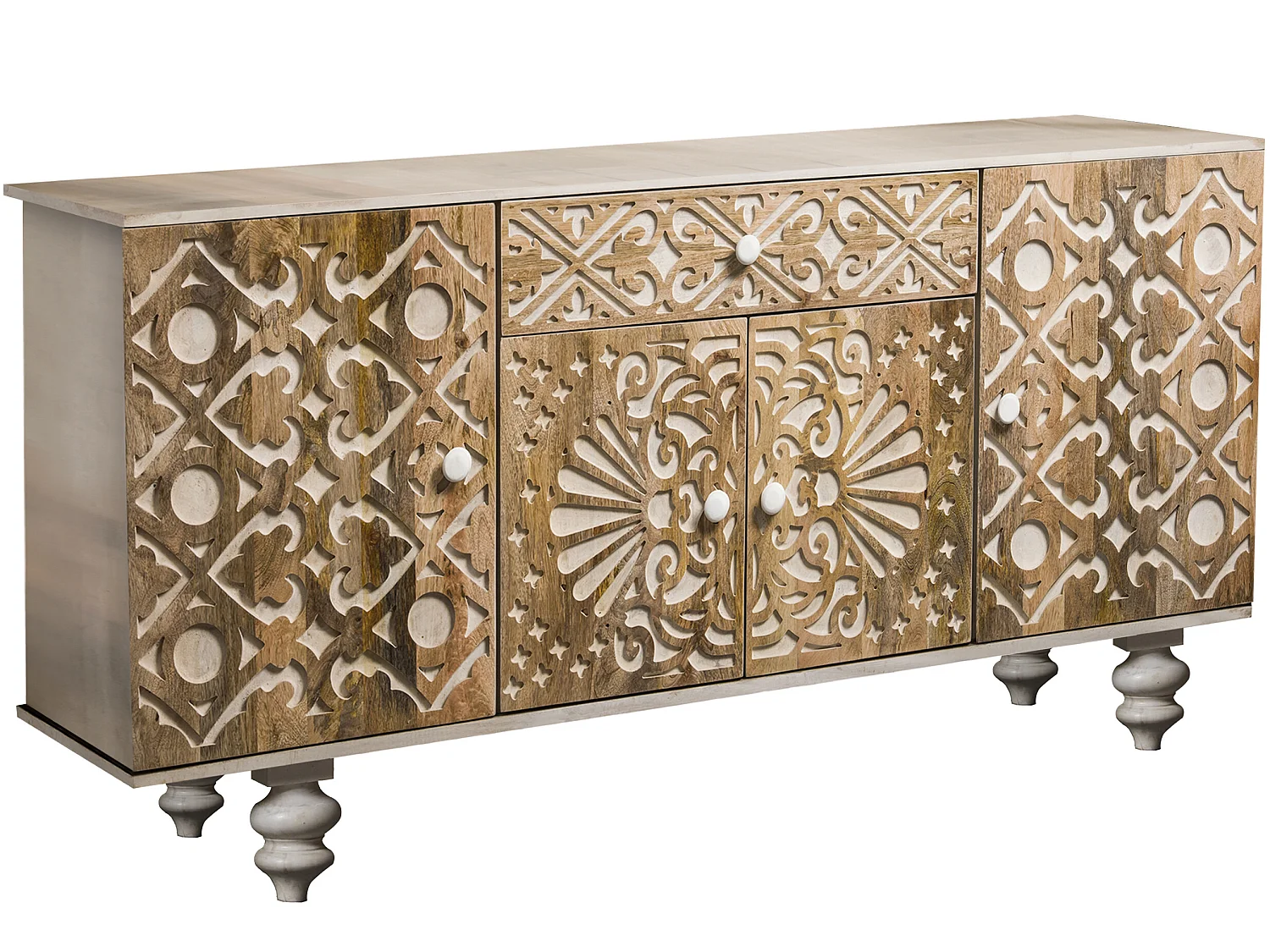 Spring Dressoir 4 Deuren 1 Lade