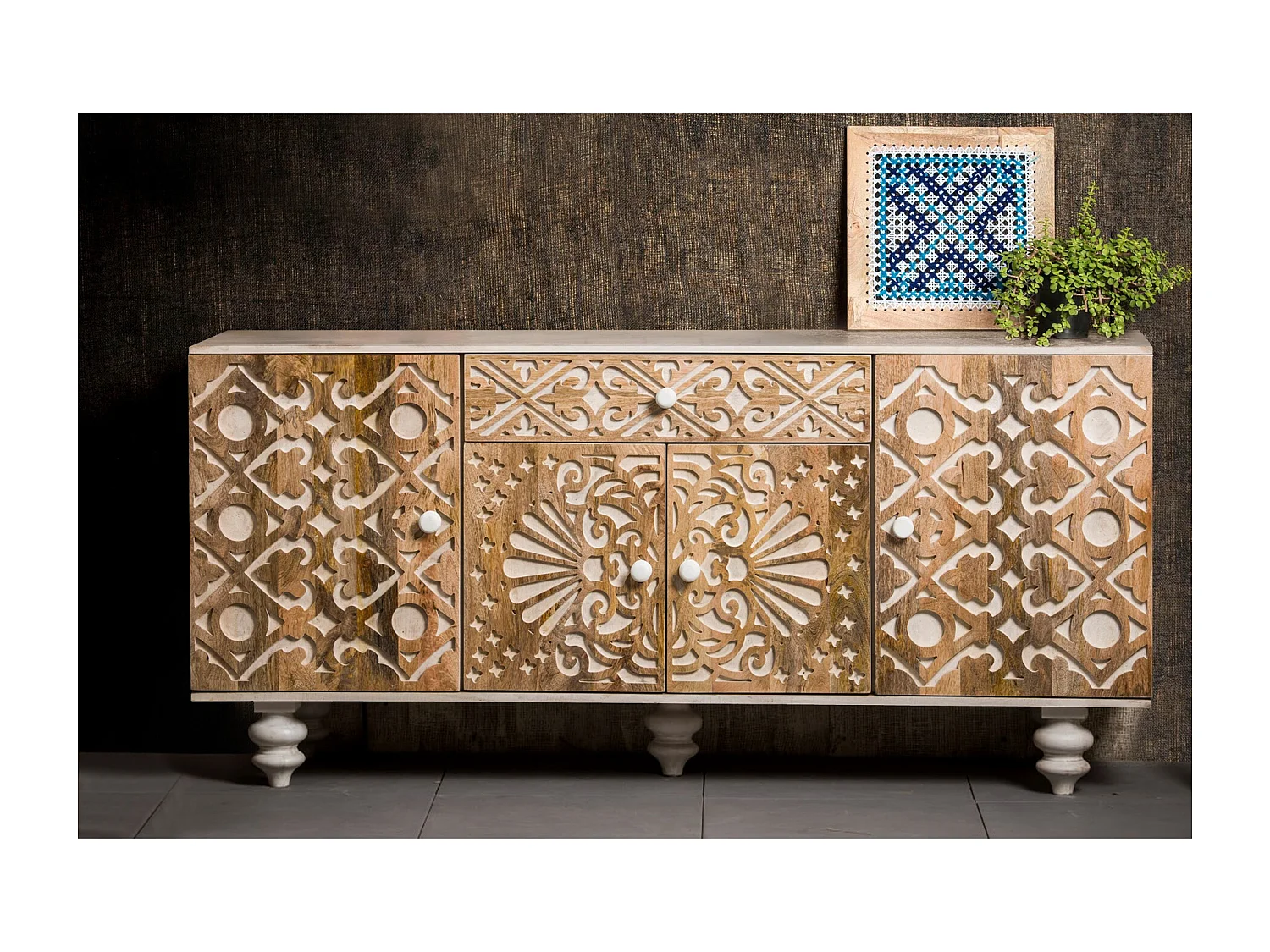 Spring | Buffet 4 portes 1 tiroir