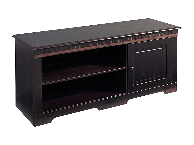 Lisa|Buffet bas 130 cm en pin foncé