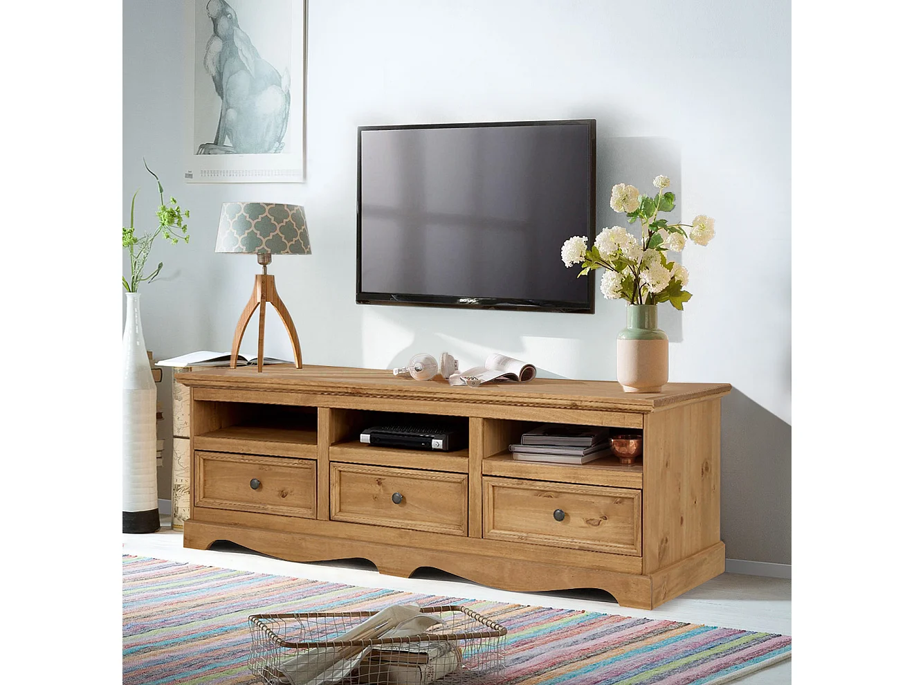 Melissa | Credenza 163 cm 3 Cassetti