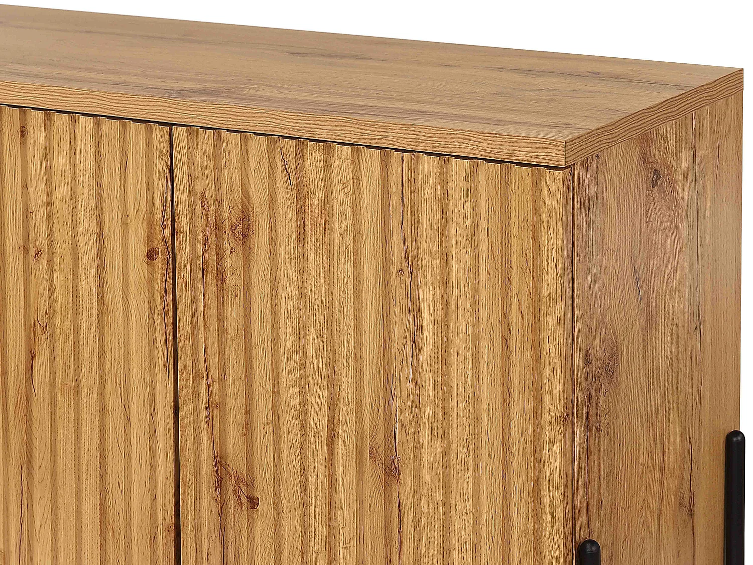 Charlie|Buffet avec 4 portes chêne noir