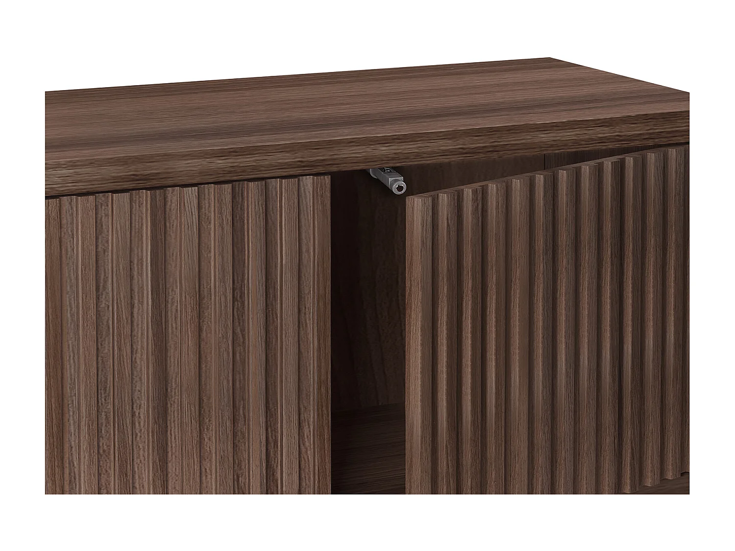 Lowboard Charlie 3 Puertas Nogal Negro