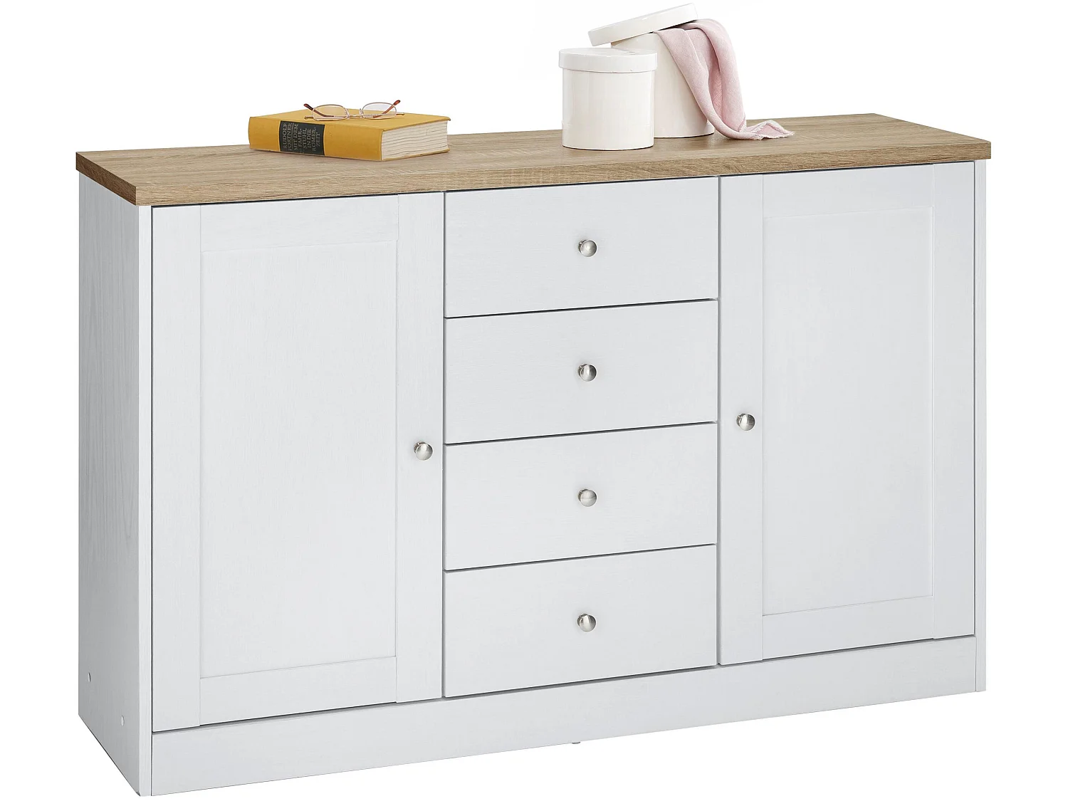 HEIDE Dressoir 2 deuren 4 lades