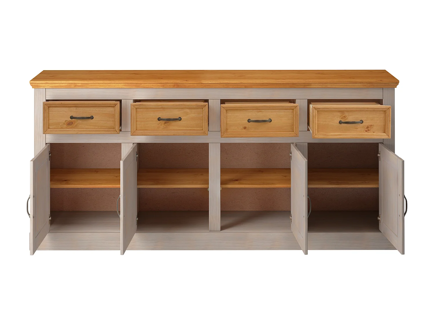Selma Dressoir 4 Deuren 4 lades