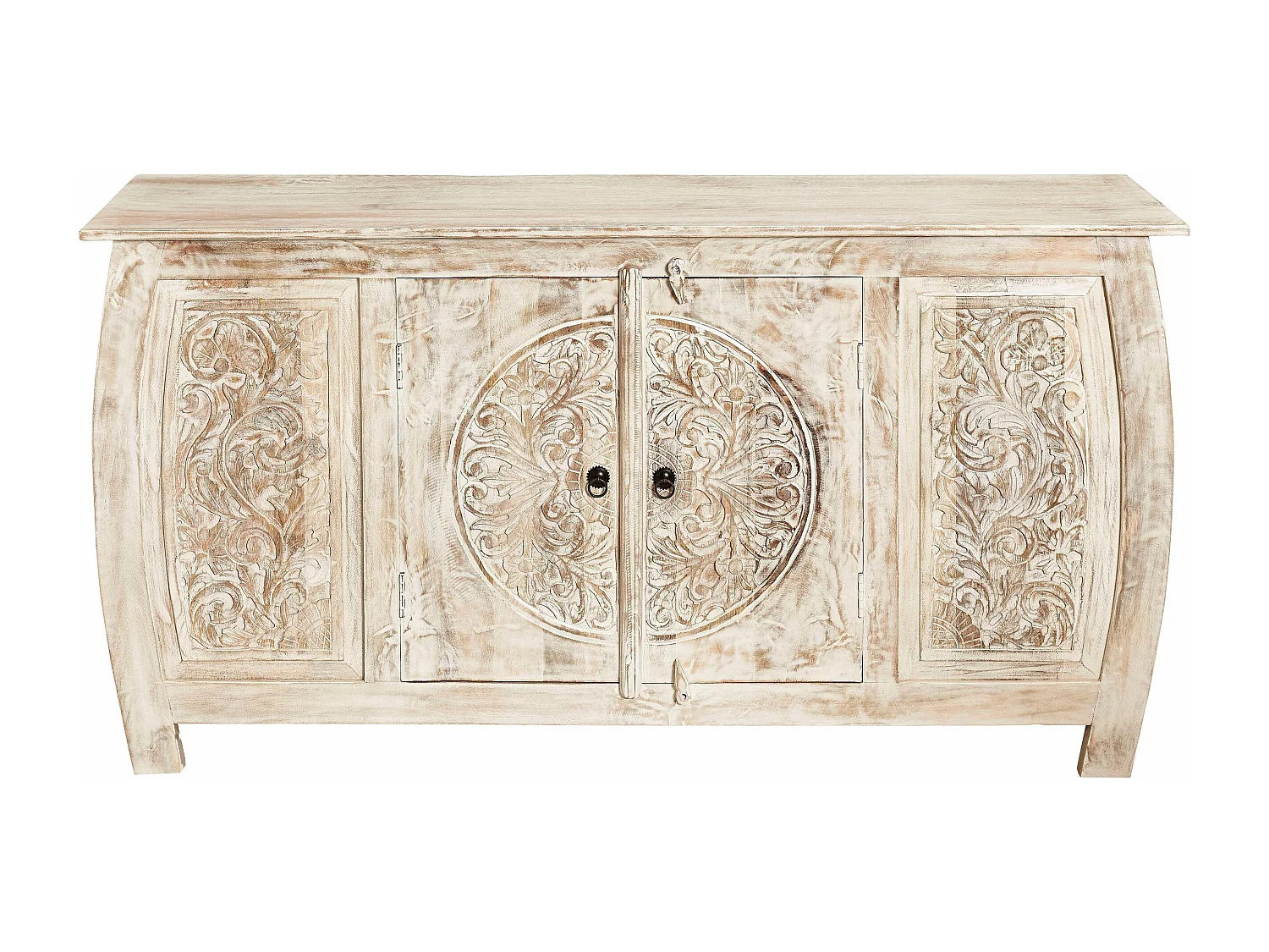 Mahar|Buffet 4 portes Creme White