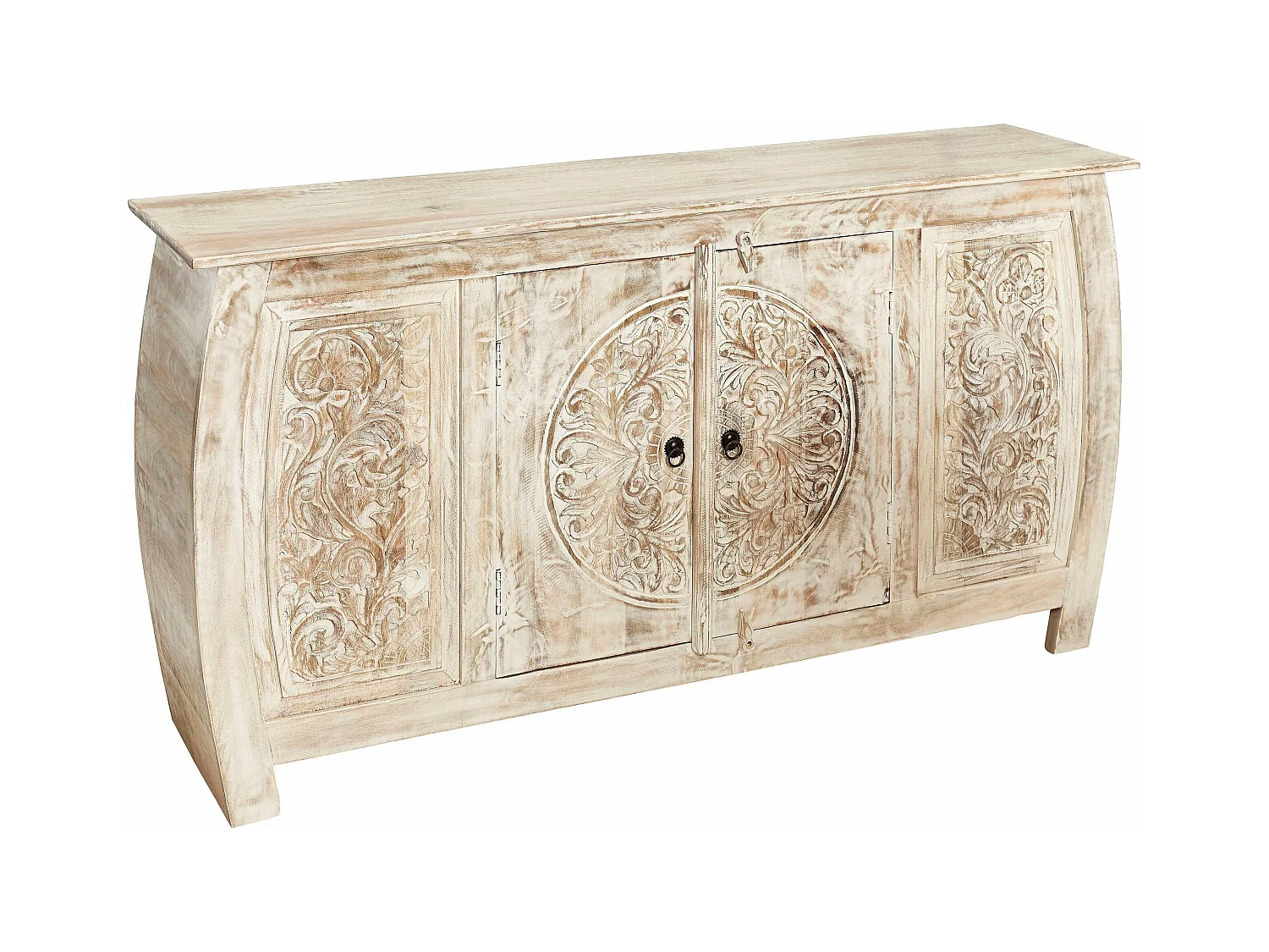 Mahar Dressoir 4Deurs CremeWit