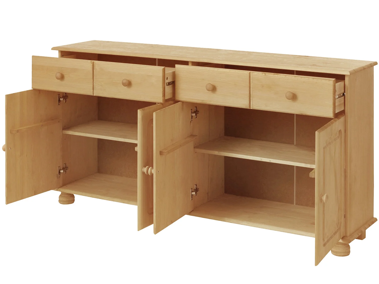 Mette|Bahut avec 4 portes et 4 tiroirs