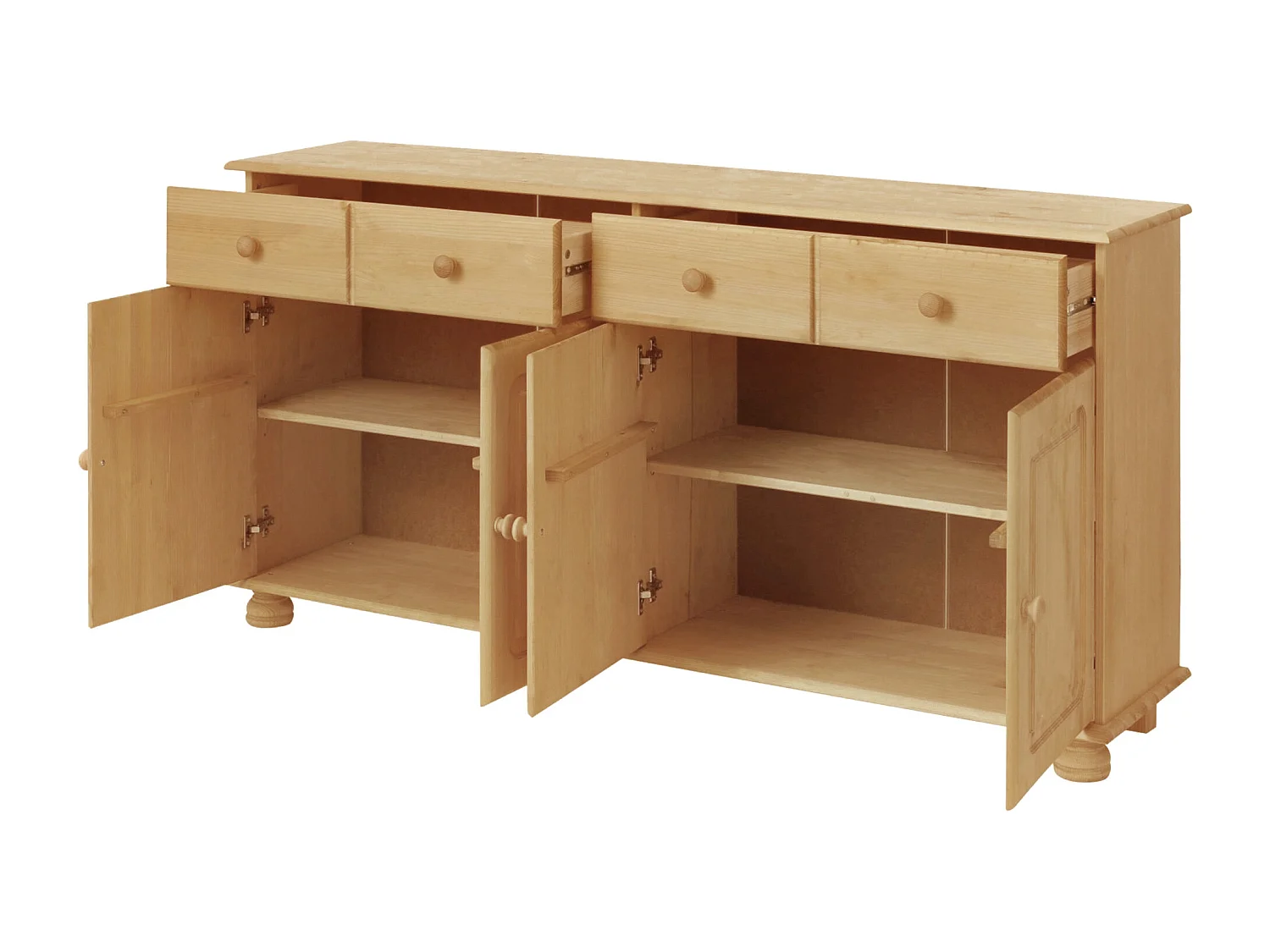 Mette|Bahut avec 4 portes et 4 tiroirs