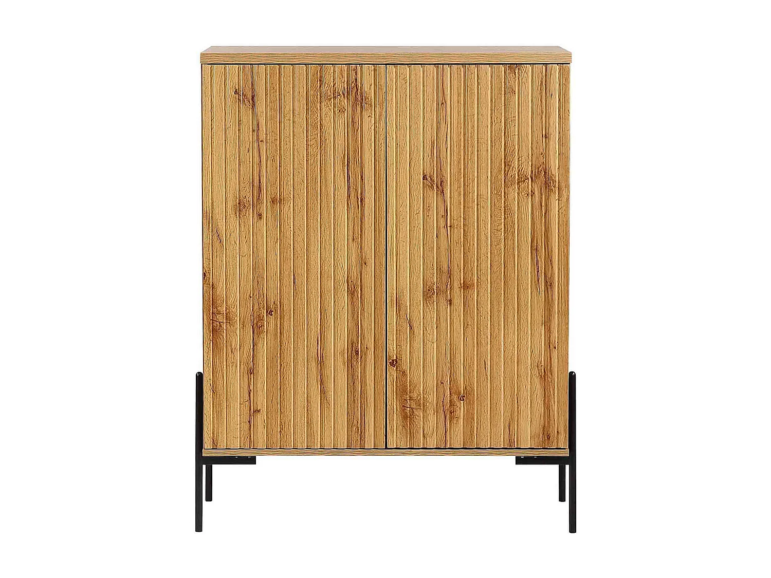 Charlie|Buffet avec 2 portes en effet chêne