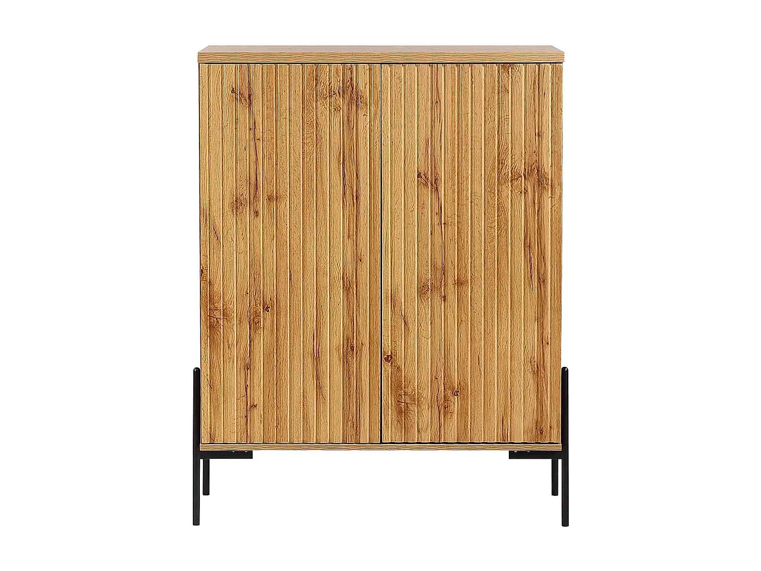 Charlie|Buffet avec 2 portes en effet chêne